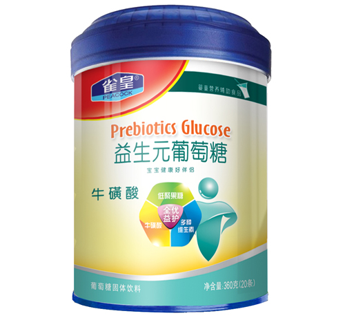 雀皇復(fù)合益生元葡萄糖-牛磺酸360g
