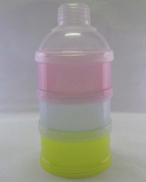 嬰兒寶三層大號粉格