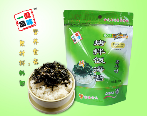 一品愛(ài)味烤拌飯海苔30g