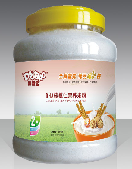 嘟嘟寶DHA核桃仁營養(yǎng)米粉