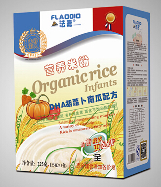 法嘉DHA胡蘿卜南瓜營(yíng)養(yǎng)米粉