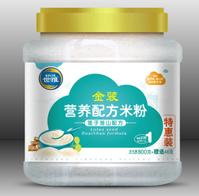 世雅金裝蓮子淮山營養(yǎng)米粉