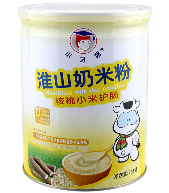 小才智核桃小米護暢淮山奶米粉