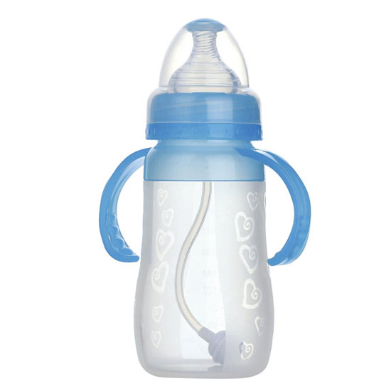 功夫寶貝全硅膠寬口徑青瓜大奶瓶