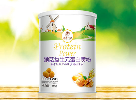 點(diǎn)點(diǎn)日記猴菇益生元蛋白質(zhì)粉