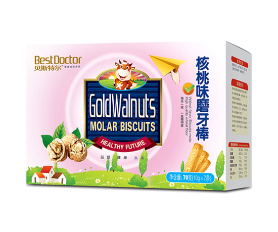 貝斯特爾核桃味磨牙棒