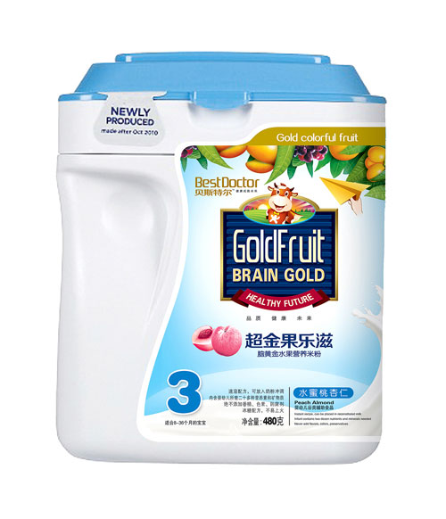 貝斯特爾水蜜桃杏仁3段果樂(lè)滋