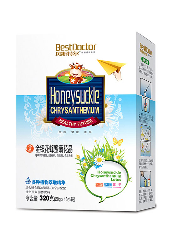 貝斯特爾金銀花蜂蜜菊花晶