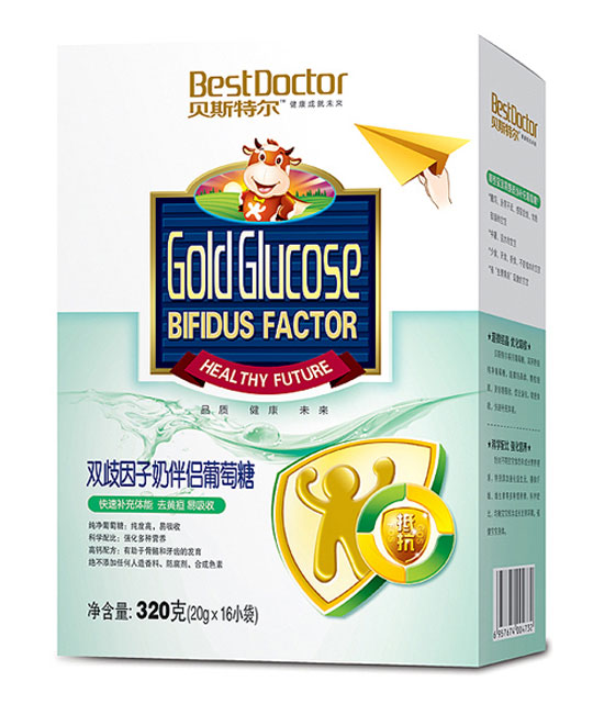 貝斯特爾雙歧因子奶伴侶葡萄糖