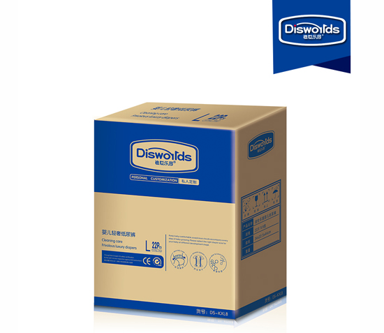 迪世樂園嬰兒輕奢紙尿褲L 22片整箱
