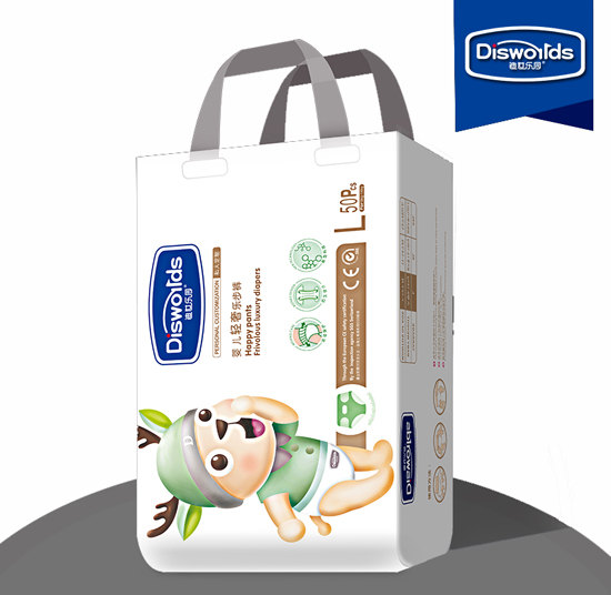 迪世樂(lè)園嬰兒輕奢紙尿褲L 50片