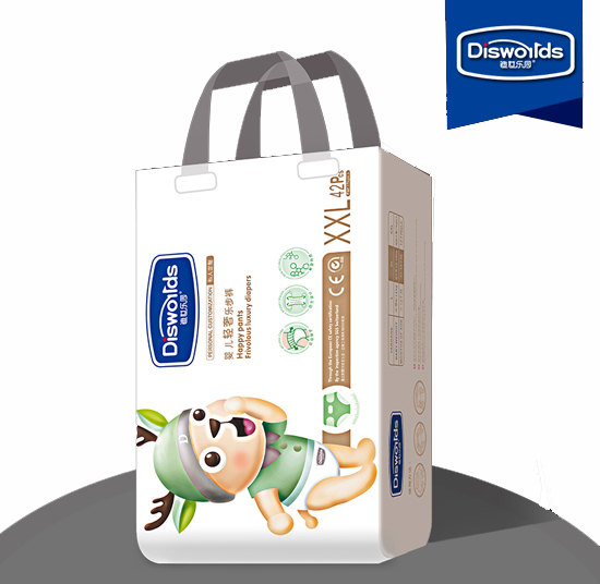 迪世樂園嬰兒輕奢樂步褲XXL 42片