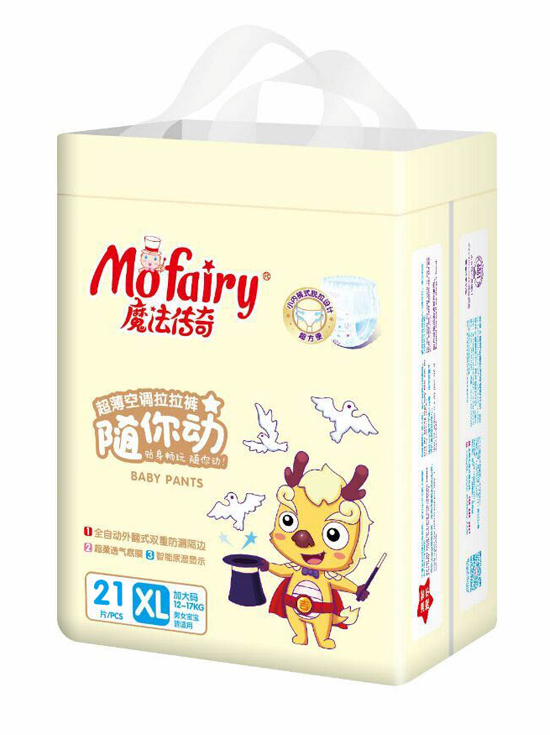 魔法傳奇超薄空調(diào)拉拉褲XL21片