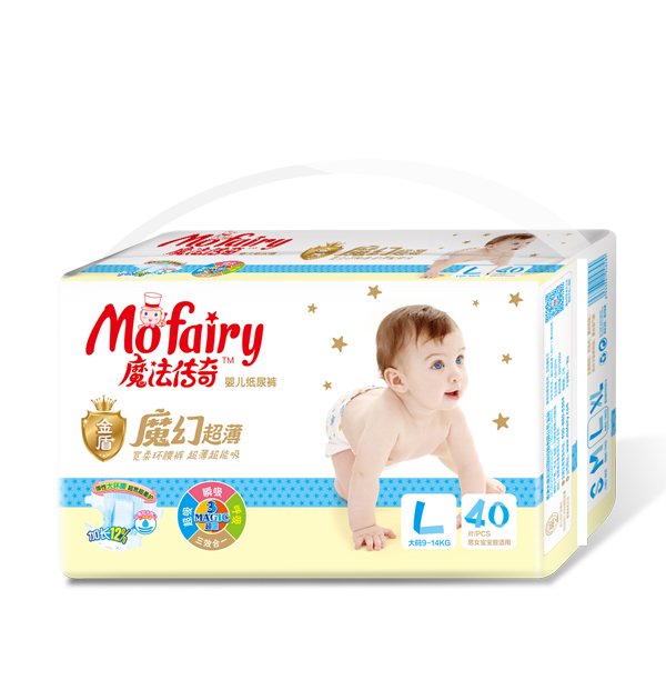 魔法傳奇魔幻超薄紙尿褲L40片