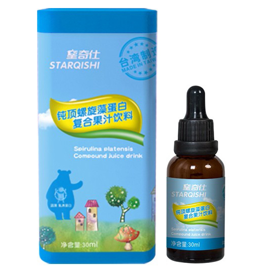 星奇仕鈍頂螺旋藻蛋白復合果汁飲料