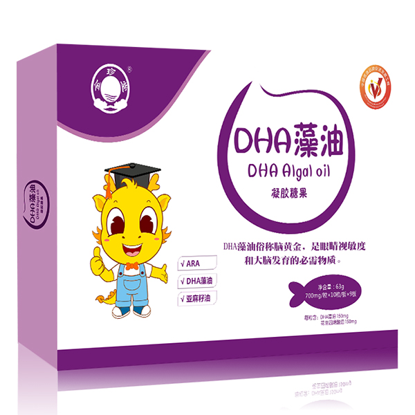 金珍堂凝膠糖果-DHA藻油