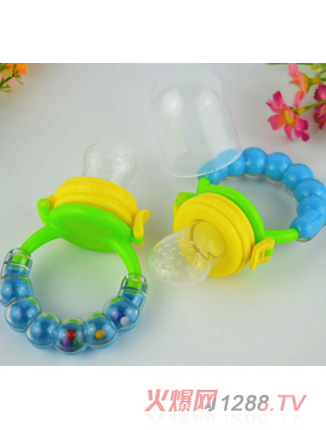 聰貝寶寶響鈴咬咬樂藍色