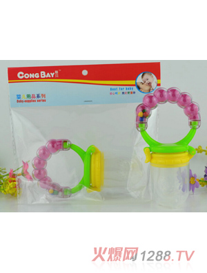 聰貝寶寶響鈴咬咬樂紅色