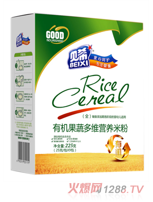 貝希有機果蔬多維米粉盒裝